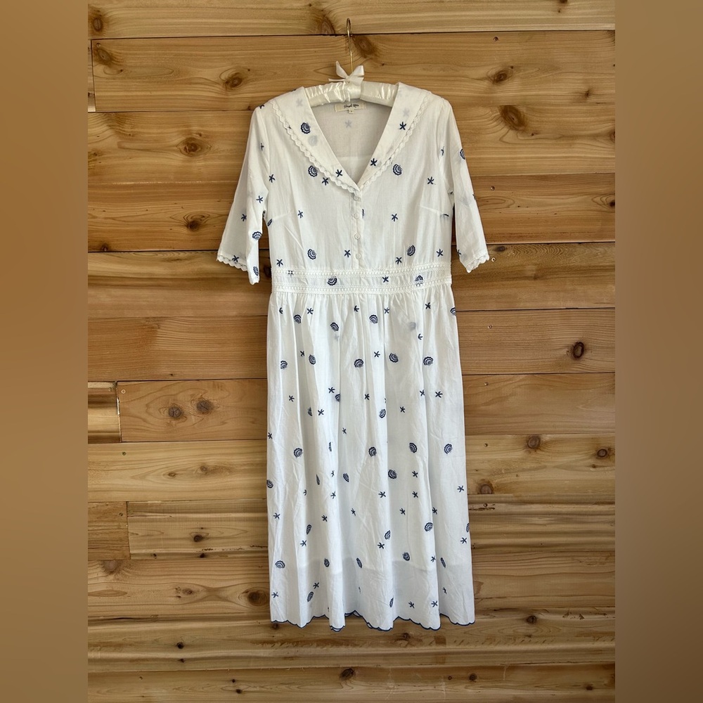 ❗️SOLD❗️ 100% Cotton dress by Simple Retro